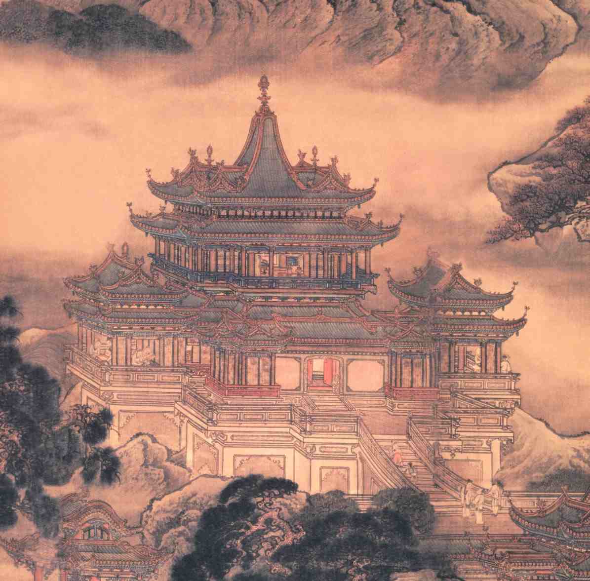 古代建筑画 - abbs 论坛