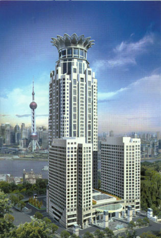 上海那个莲花头建筑的名字